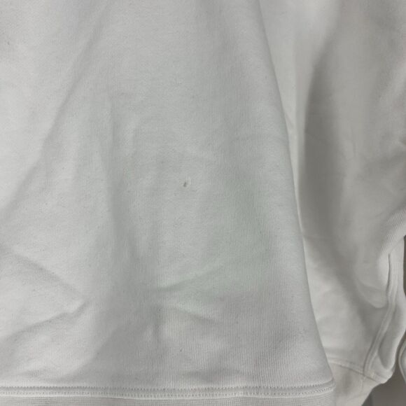Lululemon Sweatshirt Size 8 Womens Opal White Perfectly Oversized Cropped Crew - Picture 3 of 6